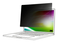 3M Blickschutzfilter für Notebook - heller Bildschirm - klebend - 33,8 cm Breitbild (13,3 Zoll Breit