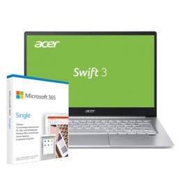 Acer Swift 3 (SF314-42-R4A0)/14 Full HD IPS, AMD Ryzen 5 4500U 16GB RAM, 512GB SSD, Windows 10 Home inkl. Microsoft 365 Single [12+3 Monate Extratime
