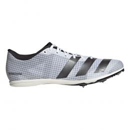 adidas Distancestar Spikeschuh - Weiß, Grau, Größe 42