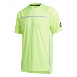 adidas Primeblue T-Shirt Herren - Neongrün, Größe S