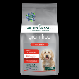 Arden Grange | Grain free Light/Senior Huhn & Superfoods | 2 kg