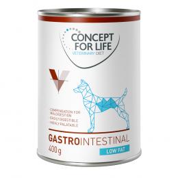 Concept for Life Veterinary Diet Gastro Intestinal Low Fat - 24 x 400 g