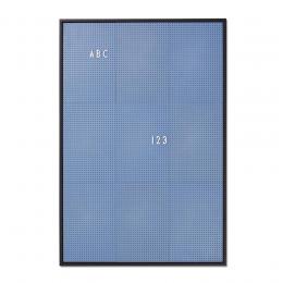 Design Letters Message Board A2 Steckbrett - blau - 42 x 59,4 cm