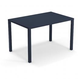 emu NOVA Gartentisch rechteckig - dunkelblau - 80x120 cm - Höhe 74 cm