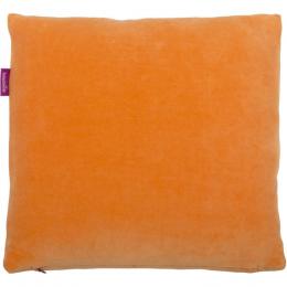 farbenfreunde Interieur Kissenhülle aus Nicky-Stoff - soft orange - 50x50 cm