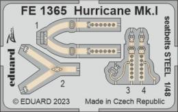 Hurricane Mk.I - Seatbelts STEEL [HobbyBoss]