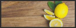 Küchenteppich Zitrone 4420 - 80 cm x 200 cm / Ohne Gummirand