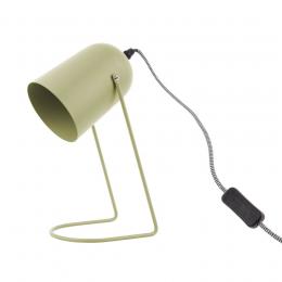 Leitmotiv Enchant Tischlampe - matt olive green - Ø 18 cm - Höhe 30 cm