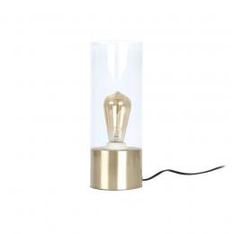 Leitmotiv Lax Tischlampe - gold - Ø 12 cm - Höhe 32 cm
