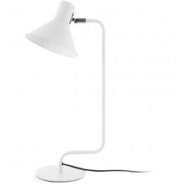 Leitmotiv Office Curved Tischlampe - weiß - Höhe 50,5 cm - Ø 18 cm