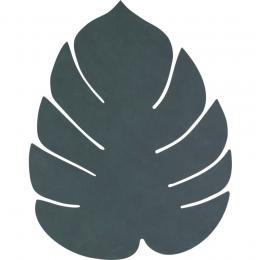 Lind DNA Monstera Leaf Nupo Tischset - 4er Set - dark green - 4er Set - Größe L: 42x35 cm