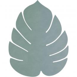 Lind DNA Monstera Leaf Nupo Tischset - 4er Set - pastel green - 4er Set - Größe S: 26x22 cm
