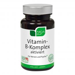 NICApur Vitamin-B-Komplex aktiviert Kapseln