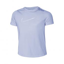 Nike Dri-Fit One GX Laufshirt Mädchen - Flieder, Größe L