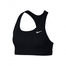 Nike Swoosh Sport-BH Damen - Schwarz, Weiß, Größe L