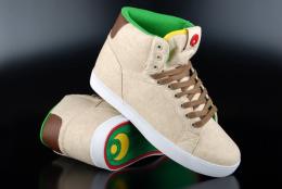 Osiris Schuhe Grounds Tan Brown White Sneaker