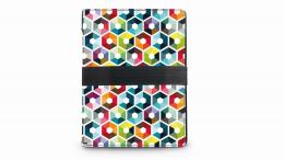 REMEMBER Hexagon Taste Book Rezeptsammelbuch - bunt - 17,5x22,5x2,5 cm
