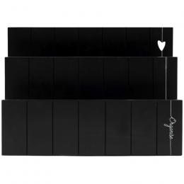 Rivièra Maison Let's Organise Schreibtisch-Organizer - schwarz - 32,5x18x22 cm