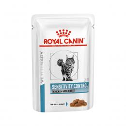 Royal Canin VHN SENSITIVITY CONTROL Cat Huhn und Reis 12x85g