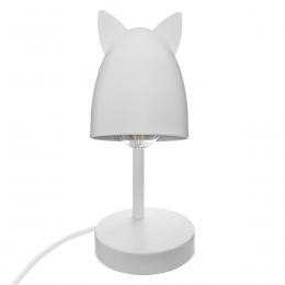 Schreibtischlampe mit Ohren - 18 x 12,5 x 31 cm - Weiß