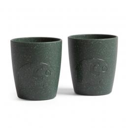 Sebra Mums Tasse für Kinder - bottle green - Ø 6,5 cm - Höhe 7,5 cm