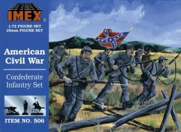 Sezessionskrieg: Konföderierten-Infanterie