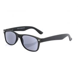 Sonnenlesebrille mit Flexbügeln schwarz