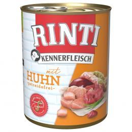Sparpaket RINTI Kennerfleisch 24 x 800g - Mixpaket: Geflügel, 2 Sorten