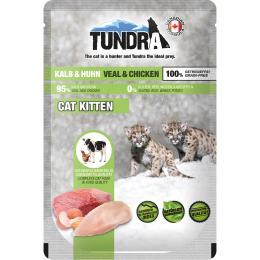 Tundra Cat Pouchpack Kitten Kalb & Huhn 16x85g