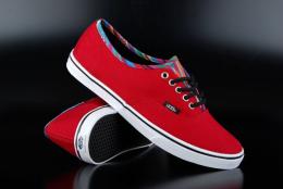 Vans Sneaker Authentic Lo Pro Stripe Binding Chili Pepper US9,5/EU42,5