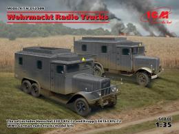 Wehrmacht Radio Trucks (Henschel 33D1 Kfz.72, Krupp L3H163 Kfz.72)