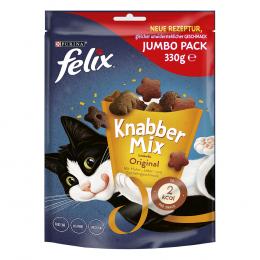 1 + 1 gratis! 2 x Felix Knuspersnacks - KnabberMix: Original (2 x 330 g)