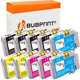 10 Druckerpatronen kompatibel für Epson T1301 - T1304 für Stylus SX525WD SX535WD SX620FW Office B42WD BX525WD Workforce WF-3520DWF WF-7515