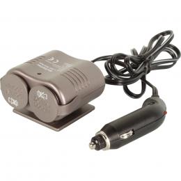 3-Wege-Stecker für Zigarettenanzünder - 12 V - mit USB-Ausgang
