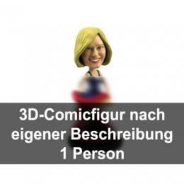 3D-Comicfigur vom Foto - 3D-Figur nach eigener Beschreibung - 1 Kopf (bobe1)