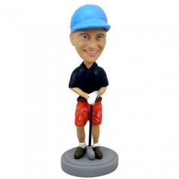 3D-Comicfigur vom Foto - Golfen (QM-3151)