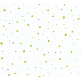A.S. Création Little Stars Vliestapete - weiß (Code: 358392) - Breite 0,53 m - Rollenlänge 10,05 m