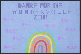 Abschiedsgeschenk Fussmatte 10279 - 85 cm x 160 cm