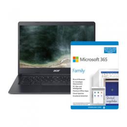 Acer Chromebook 314 (C933T-C8MF) inkl. Microsoft 365 Family [6 Benutzer // 1 Jahr + 3 Monate extra]