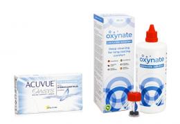 Acuvue Oasys for Astigmatism (6 Linsen) + Oxynate Peroxide 380 ml mit Behälter