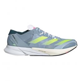 adidas Adizero Adios 8 Wettkampfschuh Herren - Blau, Limette, Größe 44 2/3