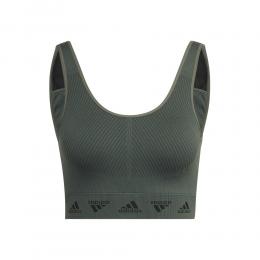 adidas Aeroknit Sport-BH Damen - Gr&uuml;n, Gr&ouml;&szlig;e XL