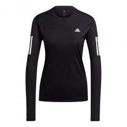 adidas Own The Run Longsleeve Damen - Schwarz, Größe L