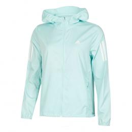 adidas Own The Run Windbreaker Laufjacke Damen - Hellblau, Größe M