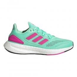 adidas Pureboost 22 Neutralschuh Damen - Türkis, Lila, Größe 42