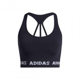 adidas Tapered Aeroknit Sport-BH Damen - Dunkelblau, Wei&szlig;, Gr&ouml;&szlig;e S