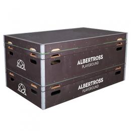 Albertross Skate Rampen-Set Playground Freestyle-Park, 12-teiliges Set