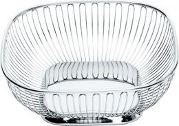 Alessi 845 DRAHTKORB - silber - 23 cm Länge - 23 cm Breite