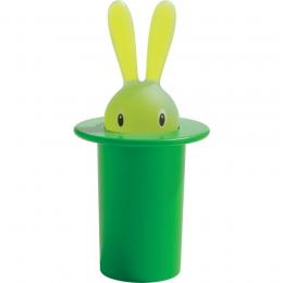 Alessi ASG16 MAGIC BUNNY ZAHNSTOCHERBEHÄLTER - grün - Ø 7,5 cm