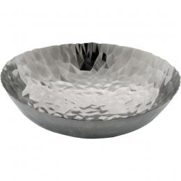 Alessi CR01/37 JOY N.1 TAFELAUFSATZ - silber - Ø 37 cm - H 10,4 cm